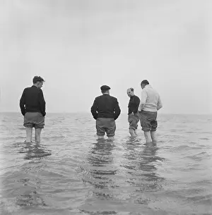 The Norman Synge Waller Budd Collection: Paddling, Norfolk