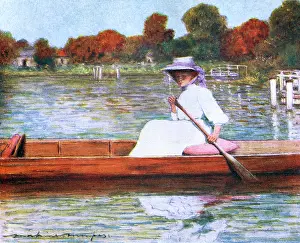 Pangbourne: Paddling at Pangbourne