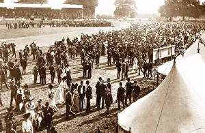 Paddock: The Paddock Doncaster Race Course early 1900s