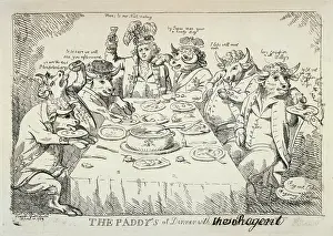Paddys: The paddy's at dinner with Puddinghead the Regent