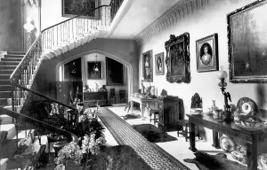 Prideaux: Padstow, Prideaux Place, the Hall 1888