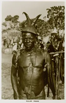 Traditonal: Pagan man from Kulara, Nigeria