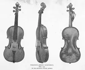 1743: Paganini's violin by Guarnerius