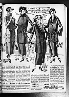 Sears: A page from a 1923 Sears Roebuck catalog ?