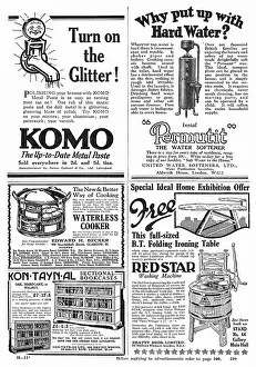 Housekeeping: Page of advertisements