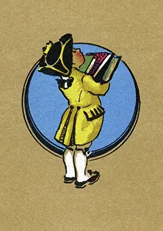 Pageboy: Page boy carrying books