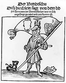 Lords: Front page of Der Bundschuh, 1514