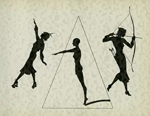 Rollerskating: Page design, activities, School Silhouettes