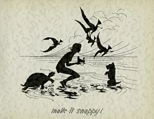 Snappy: Page design, make it snappy, School Silhouettes