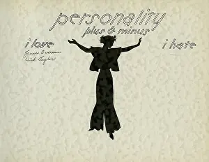 Minus: Page design, personality, School Silhouettes