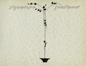Headings: Page design, signature and sentiment, School Silhouettes