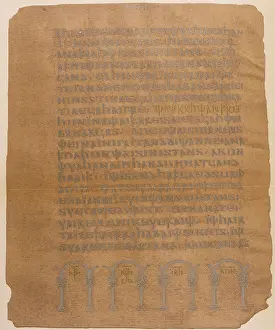 Goths: Page from the Gospel of Saint Mark