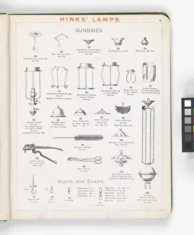 Socket: Page from Hinks Lamps catalogue