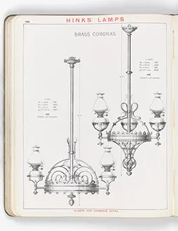 Page from Hinks Lamps catalogue