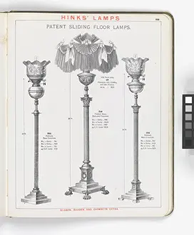 Page from Hinks Lamps catalogue