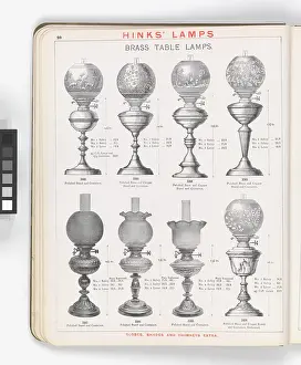 Hinks: Page from Hinks Lamps catalogue