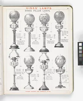Hinks: Page from Hinks Lamps catalogue