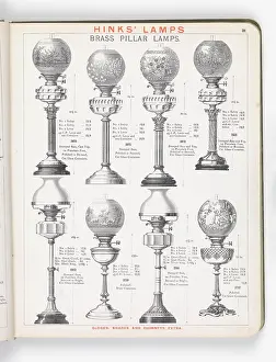 Hinks: Page from Hinks Lamps catalogue