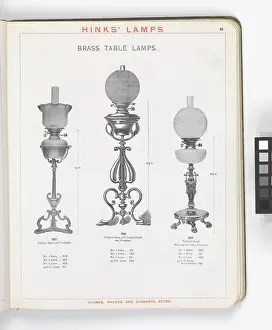 Hinks: Page from Hinks Lamps catalogue
