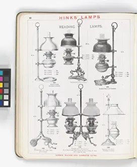 Hinks: Page from Hinks Lamps catalogue
