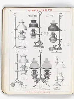 Hinks: Page from Hinks Lamps catalogue