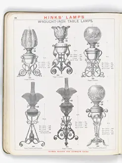 Hinks: Page from Hinks Lamps catalogue