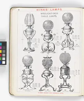 Hinks: Page from Hinks Lamps catalogue