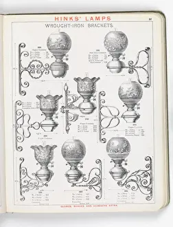 Hinks: Page from Hinks Lamps catalogue