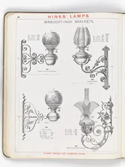 Hinks: Page from Hinks Lamps catalogue