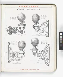 Hinks: Page from Hinks Lamps catalogue