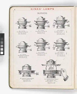 Page from Hinks Lamps catalogue