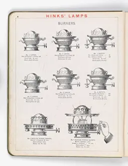 Hinks: Page from Hinks Lamps catalogue