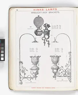Hinks: Page from Hinks Lamps catalogue