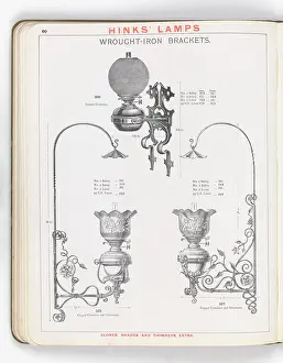 Hinks: Page from Hinks Lamps catalogue
