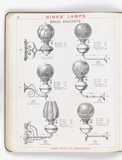 Hinks: Page from Hinks Lamps catalogue
