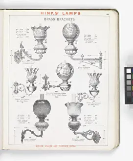 Hinks: Page from Hinks Lamps catalogue