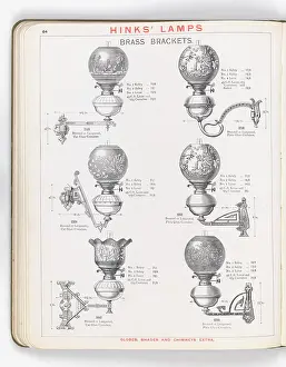 Hinks: Page from Hinks Lamps catalogue
