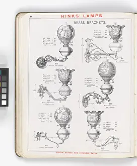 Hinks: Page from Hinks Lamps catalogue
