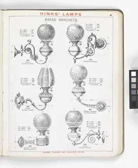 Hinks: Page from Hinks Lamps catalogue