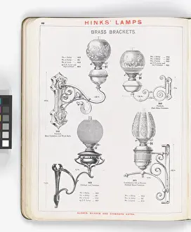 Hinks: Page from Hinks Lamps catalogue