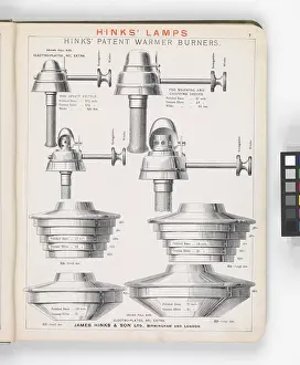 Hinks: Page from Hinks Lamps catalogue