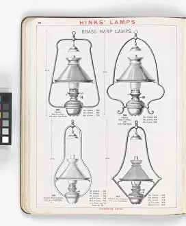 Hinks: Page from Hinks Lamps catalogue