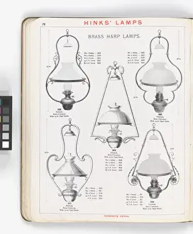 Hinks: Page from Hinks Lamps catalogue