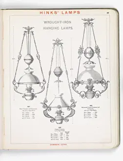 Hinks: Page from Hinks Lamps catalogue