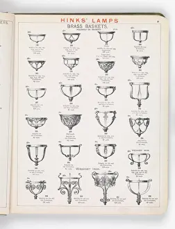 Hinks: Page from Hinks Lamps catalogue