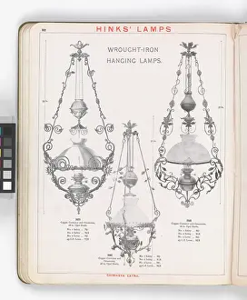 Hinks: Page from Hinks Lamps catalogue
