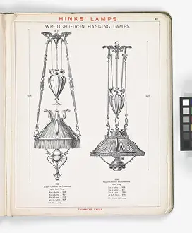 Hinks: Page from Hinks Lamps catalogue