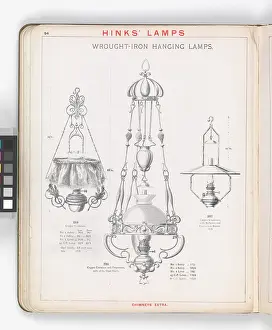 Hinks: Page from Hinks Lamps catalogue