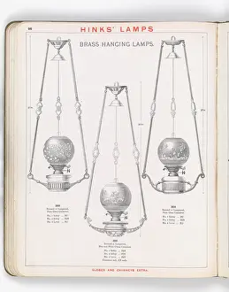 Hinks: Page from Hinks Lamps catalogue