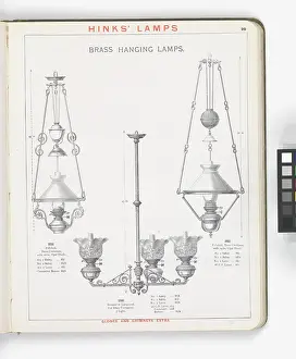 Hinks: Page from Hinks Lamps catalogue